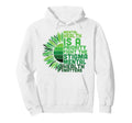 Green Ribbon Mental Health Awareness Hoodie - Custom Art Print for Adults - T-Shirt, Sweatshirt, Hoodie