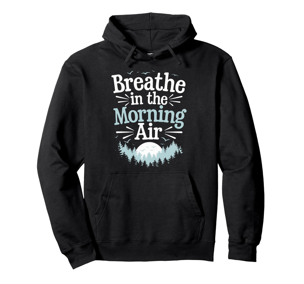 Peaceful Mornings Self Love Morning Hoodie - Custom Art Print for Adults - T-Shirt, Sweatshirt, Hoodie