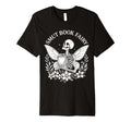 Dark Romance Skeleton Book Fairy T-Shirt - Streetwear Style for Adults - T-Shirt, Sweatshirt, Hoodie