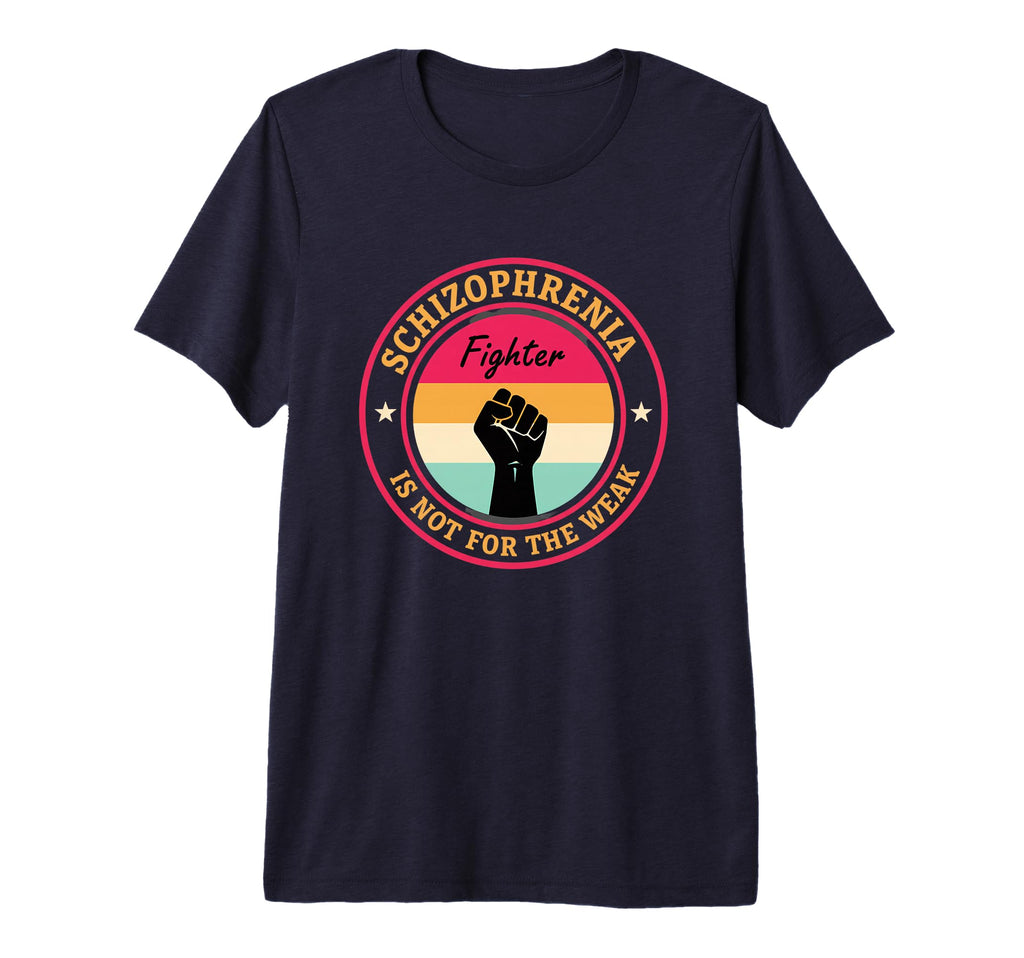 Schizophrenia Awareness Fighter T-Shirt - Casual Everyday Wear for Adults - T-Shirt, Sweatshirt, Hoodie