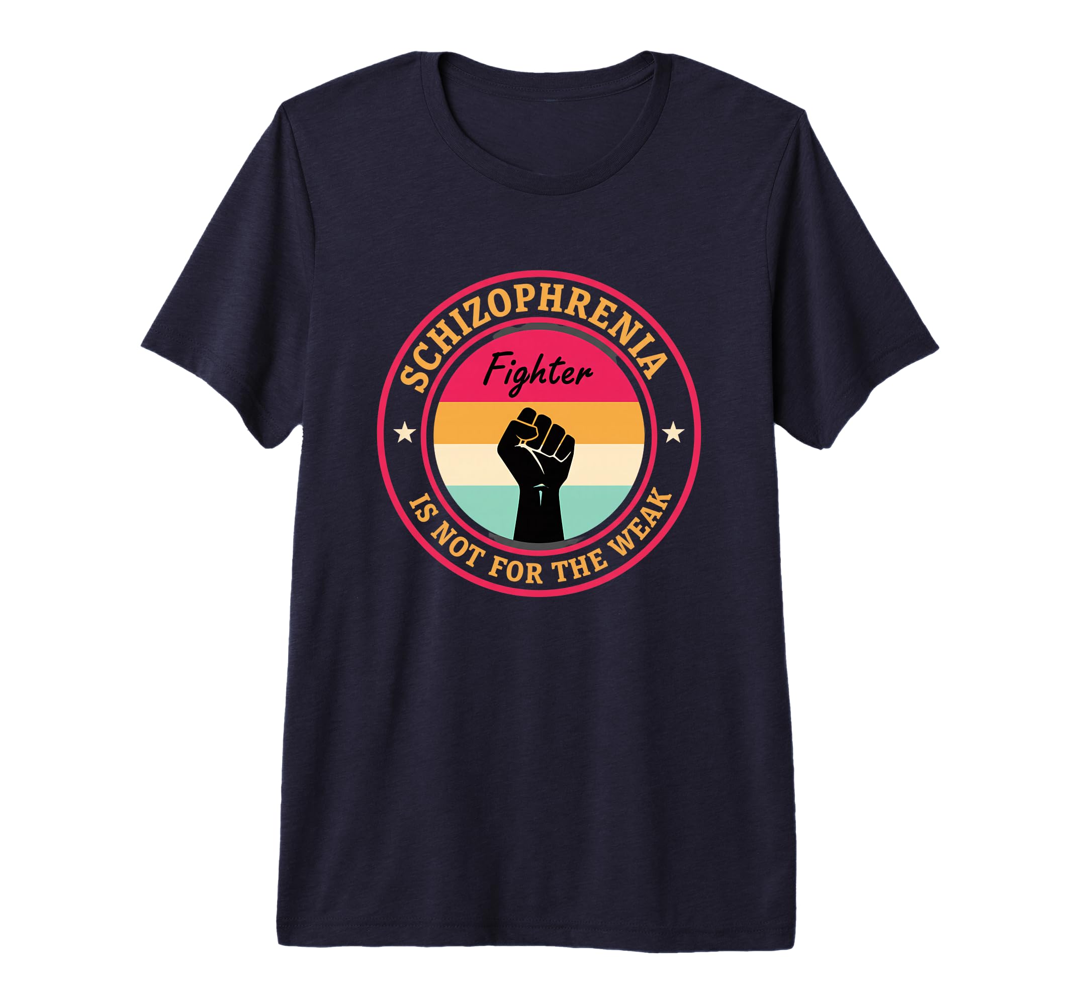 Schizophrenia Awareness Fighter T-Shirt - Casual Everyday Wear for Adults - T-Shirt, Sweatshirt, Hoodie