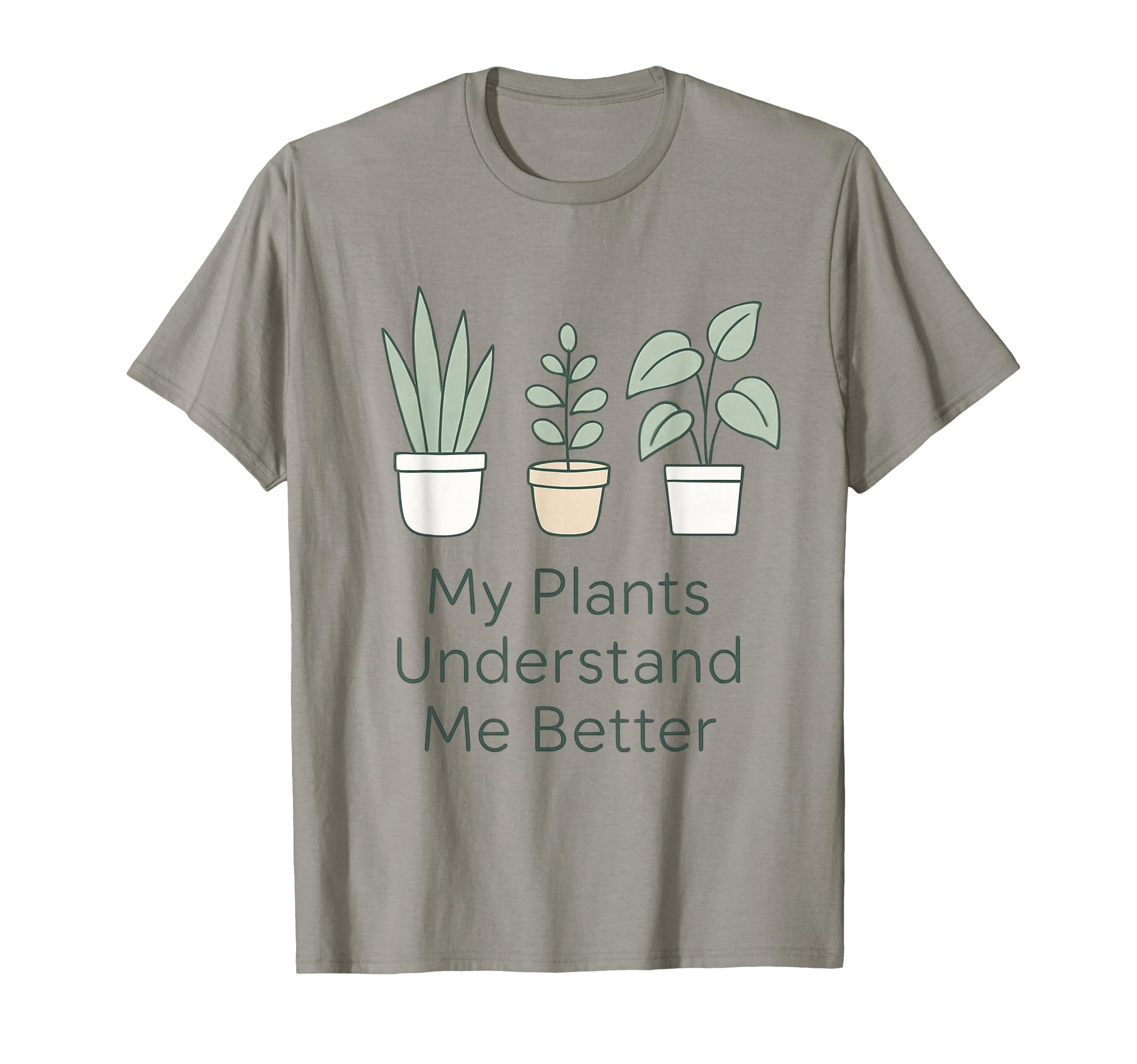 Introvert Plant Lover Funny T-Shirt - Custom Art Print for Adults - T-Shirt, Sweatshirt, Hoodie