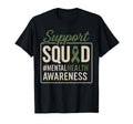 Sunflower Hair Support Squad Mental T-Shirt - Streetwear Style Unisex - T-Shirt, Sweatshirt, Hoodie