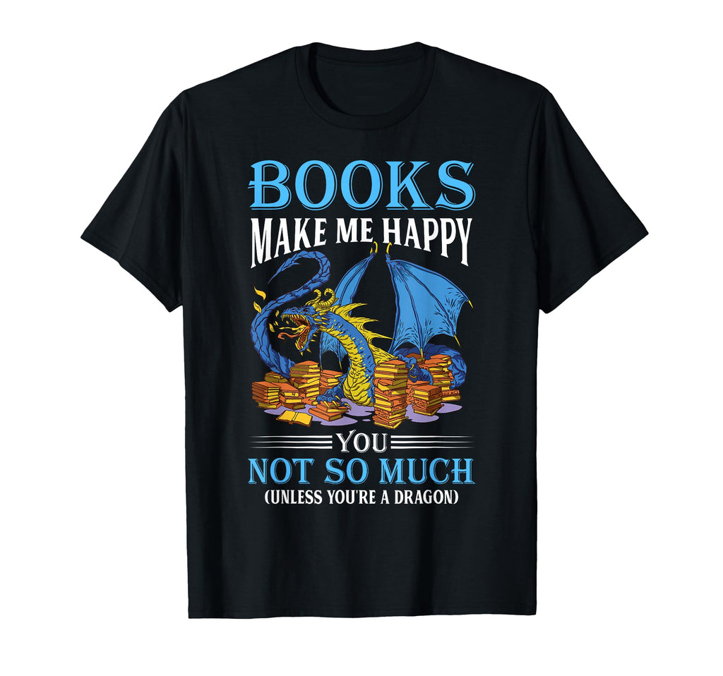 Reading Dragon Booktok Book Lover Book T-Shirt - Unique Graphic Unisex - T-Shirt, Sweatshirt, Hoodie