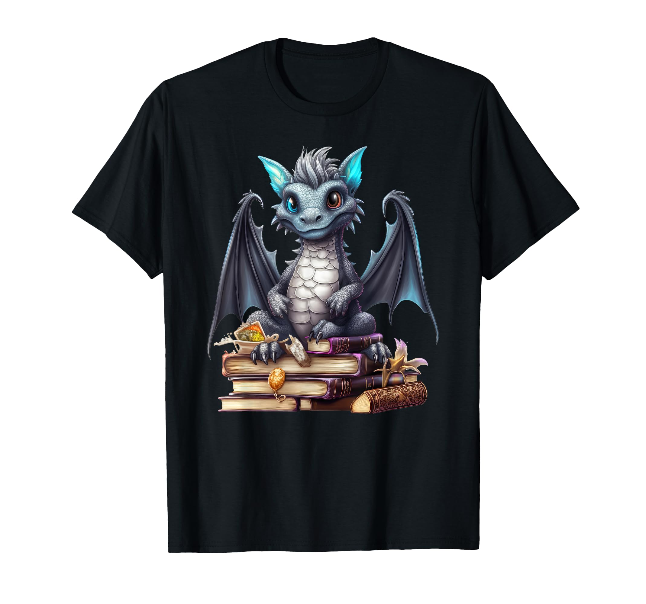 Chinese Year Dragon Dragon Books T-Shirt - Casual Everyday Wear Unisex - T-Shirt, Sweatshirt, Hoodie
