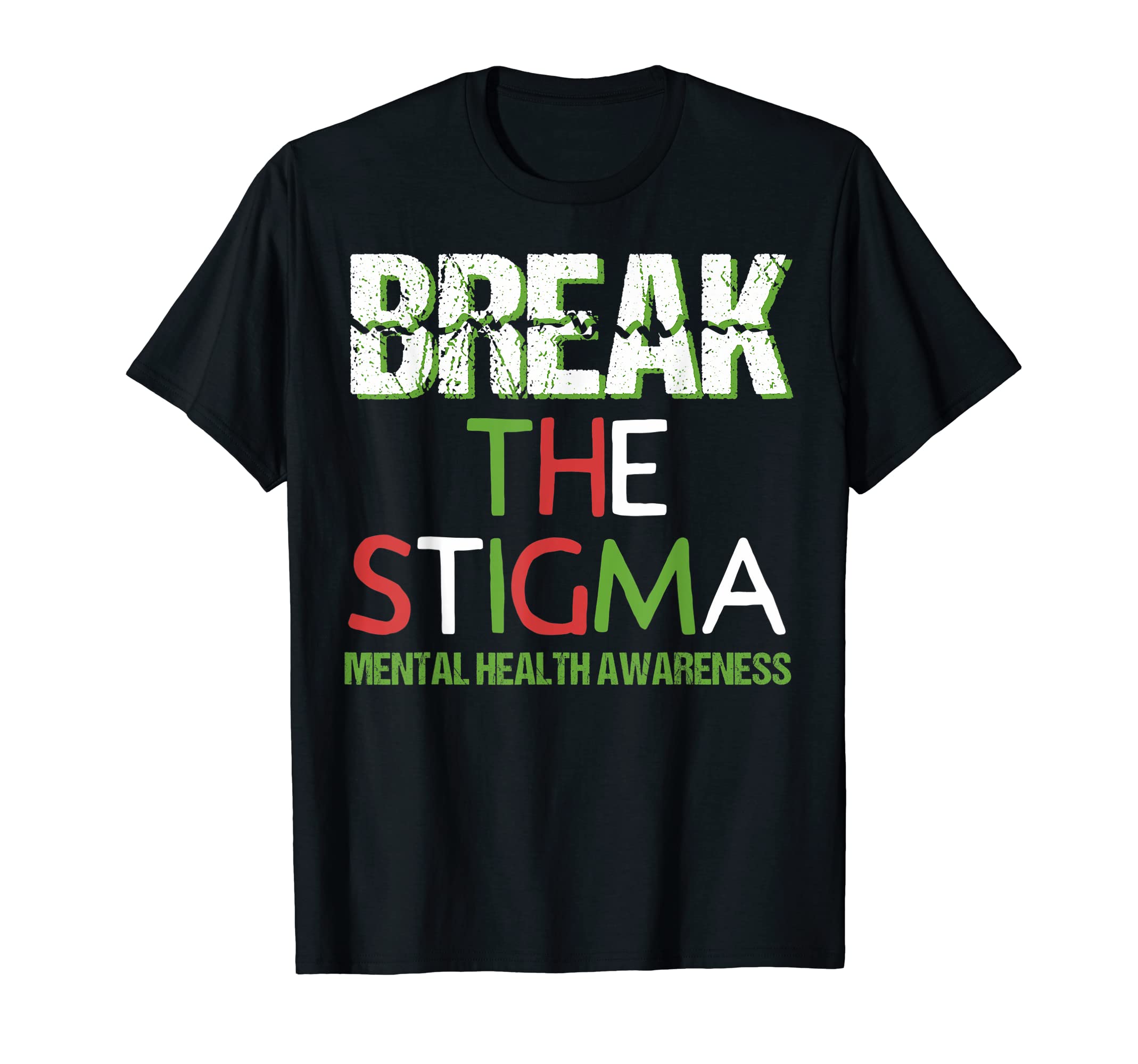 Mental Health Awareness Month Break T-Shirt - Graphic Print for Adults - T-Shirt, Sweatshirt, Hoodie