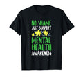 No Shame Just Support Positivity T-Shirt - Aesthetic Graphic for Adults - T-Shirt, Sweatshirt, Hoodie
