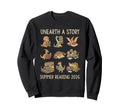Unearth Story Summer 2026 Dinosaur Sweatshirt - Trendy Graphic Men Women - T-Shirt, Sweatshirt, Hoodie