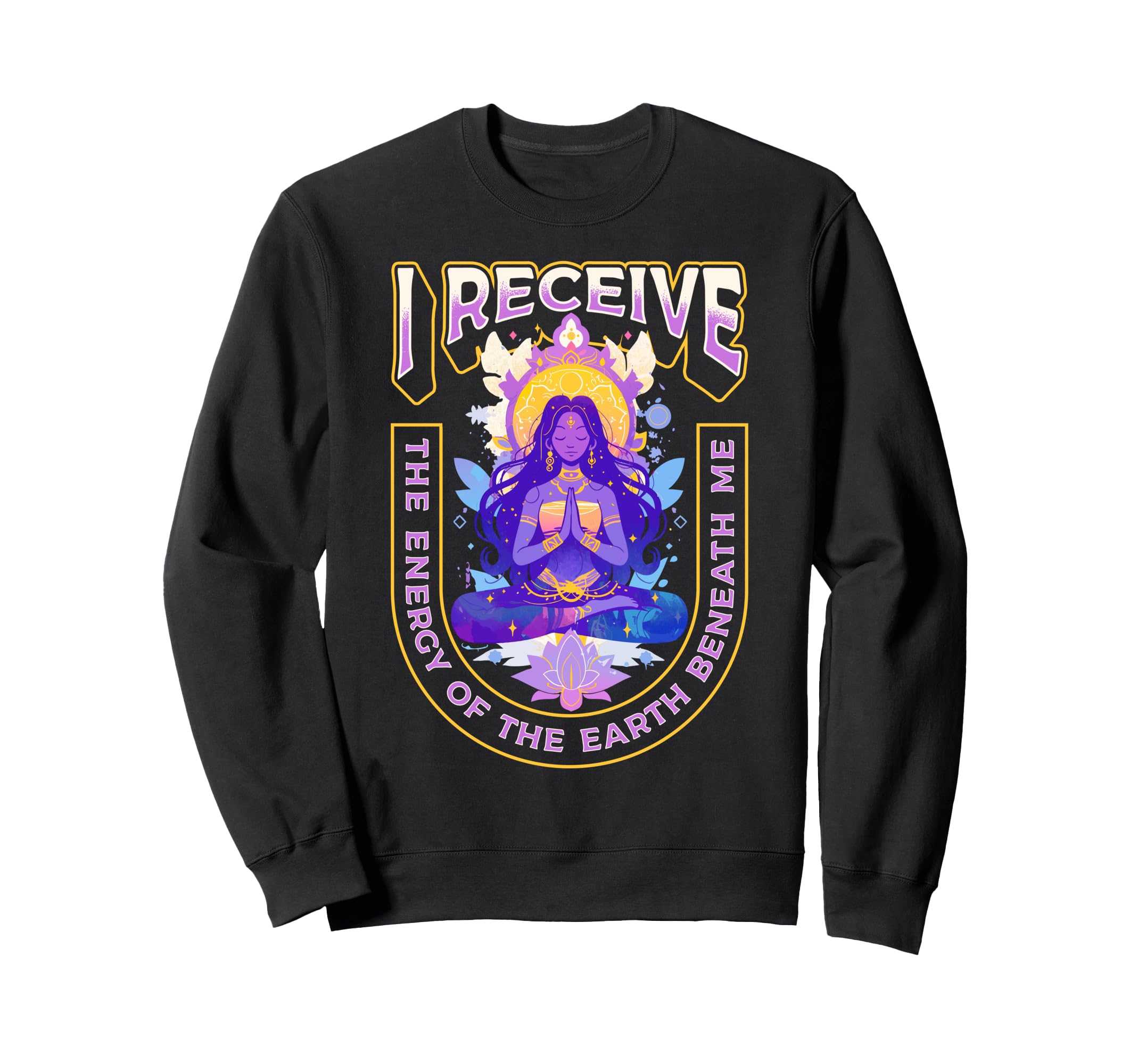 I Welcome Love Meditation Chant Sweatshirt - Custom Art Print Unisex - T-Shirt, Sweatshirt, Hoodie