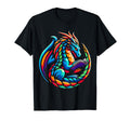 Dragon Reading Book Dragon T-Shirt - Casual Everyday Wear Men Women - T-Shirt, Sweatshirt, Hoodie