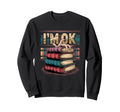 Reading Books Librarian Sweatshirt - Casual Everyday Wear for Adults - T-Shirt, Sweatshirt, Hoodie