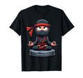 Meditation Ninja Yoga Pose T-Shirt - Casual Everyday Wear Men Women - T-Shirt, Sweatshirt, Hoodie