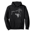You Matter Butterfly Inspirational Mental Hoodie - Streetwear Style Unisex - T-Shirt, Sweatshirt, Hoodie