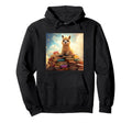 Llama Book Nerd Reading Library Hoodie - Unique Graphic for Adults - T-Shirt, Sweatshirt, Hoodie
