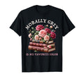 Morally Grey Book Lovers Dark T-Shirt - Casual Everyday Wear Unisex - T-Shirt, Sweatshirt, Hoodie