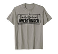 Professional Overthinker Self Love T-Shirt - Minimalist Print for Adults - T-Shirt, Sweatshirt, Hoodie
