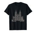 Gothic Cathedral Church T-Shirt - Casual Everyday Wear for Adults - T-Shirt, Sweatshirt, Hoodie