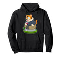 Tiger Nerd Book Glasses Hoodie - Novelty Apparel Men Women - T-Shirt, Sweatshirt, Hoodie