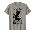 I Read Banned Books Black Cat Reader T-Shirt - Minimalist Print Unisex - T-Shirt, Sweatshirt, Hoodie