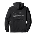 Dear Person Behind Me You Are Enough Hoodie - Trendy Graphic Men Women - T-Shirt, Sweatshirt, Hoodie