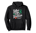 Gratitude Mental Health Awareness Hoodie - Unique Graphic Men Women - T-Shirt, Sweatshirt, Hoodie