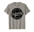Badge Introvert Indoorsy Selectively T-Shirt - Novelty Apparel Unisex - T-Shirt, Sweatshirt, Hoodie