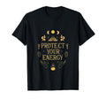 Witchy Protect Your Energy Goth Wiccan T-Shirt - Trendy Graphic for Adults - T-Shirt, Sweatshirt, Hoodie