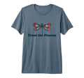 Trust Process Dragonfly Tri Blend T-Shirt - Minimalist Print Men Women - T-Shirt, Sweatshirt, Hoodie