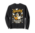 Spooky Readers Club Duck Witch Sweatshirt - Minimalist Print Men Women - T-Shirt, Sweatshirt, Hoodie