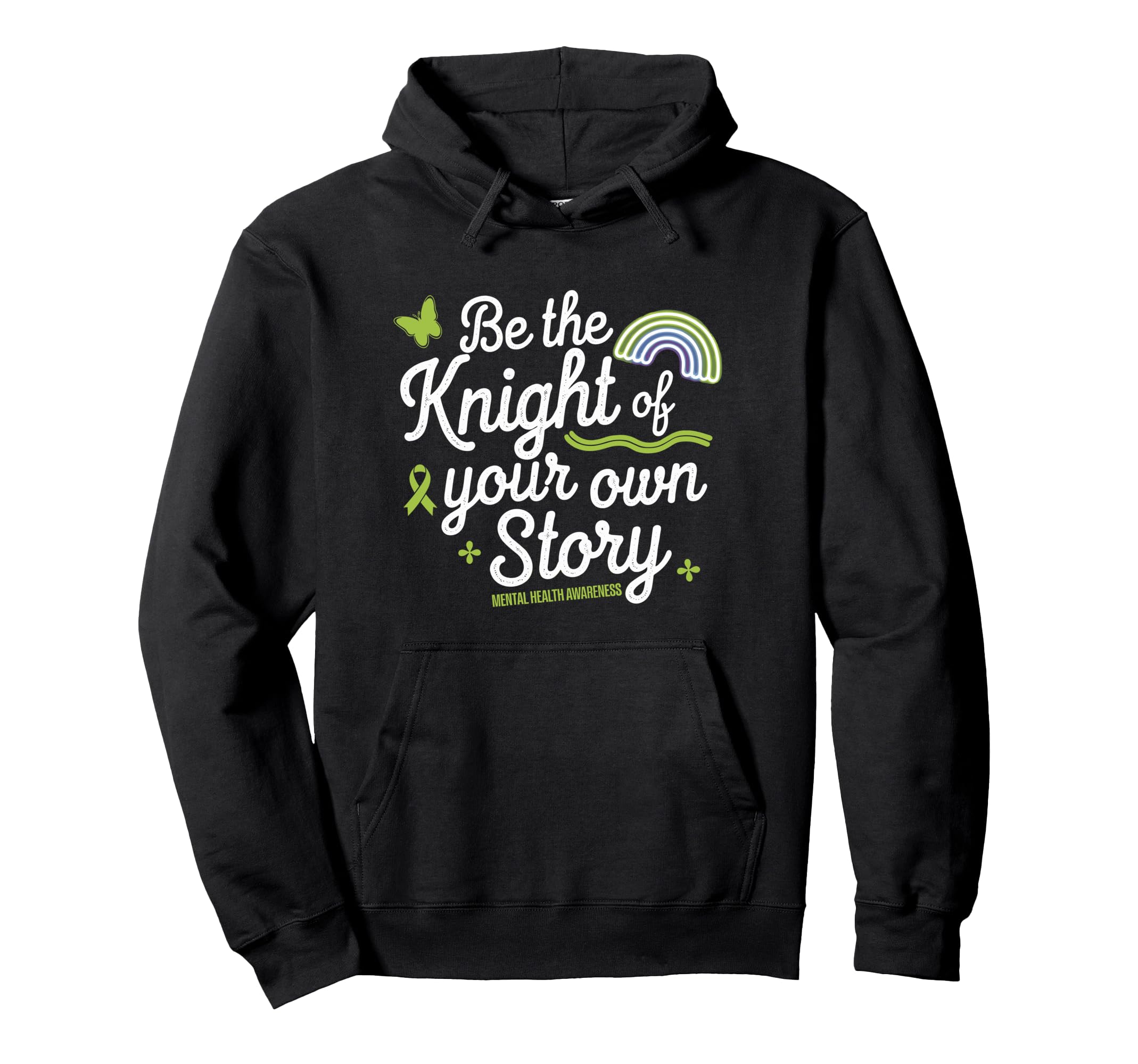 Mental Health Awareness Month Green Sweatshirt - Novelty Apparel Unisex - T-Shirt, Sweatshirt, Hoodie