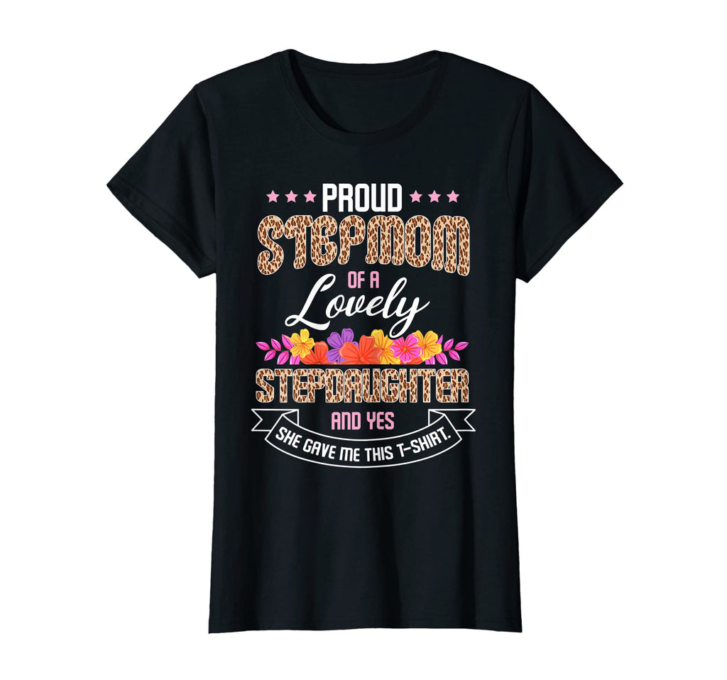 Womens Proud Stepmom Lovely T-Shirt - Aesthetic Graphic Unisex - T-Shirt, Sweatshirt, Hoodie