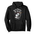 Read Books Be Weird Stay Feral Funny Opossum Hoodie - Graphic Print Unisex - T-Shirt, Sweatshirt, Hoodie