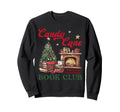 Candy Cane Book Club Holiday Party Sweatshirt - Trendy Graphic for Adults - T-Shirt, Sweatshirt, Hoodie