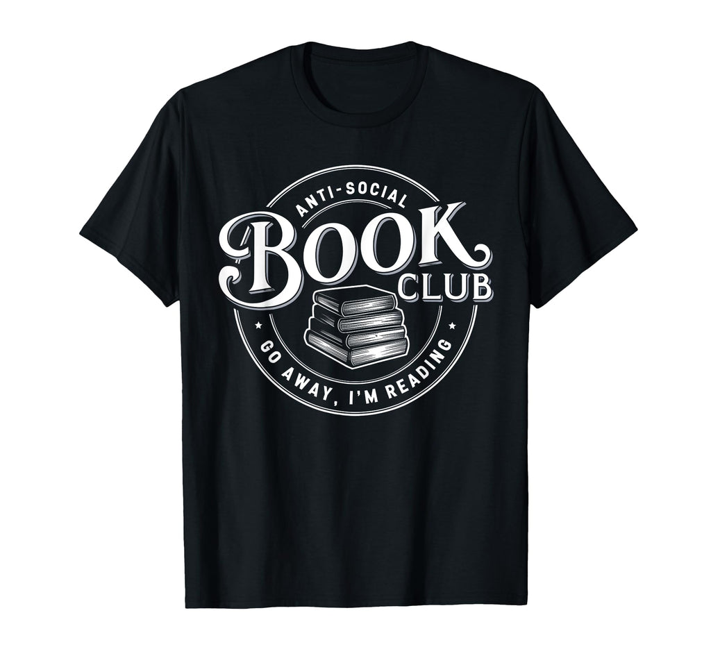 Introverts Anti Social Book Reader T-Shirt - Minimalist Print Men Women - T-Shirt, Sweatshirt, Hoodie