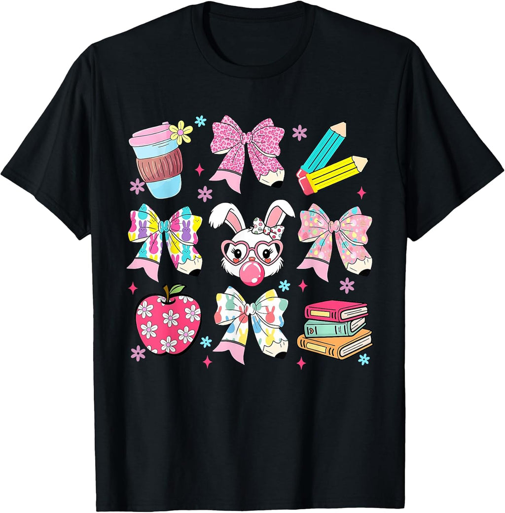 Happy Easter Teacher Gat Unisex T-shirt, Sweatshirt, Hoodie, Long Sleeve Tee - T-Shirt, Sweatshirt, Hoodie