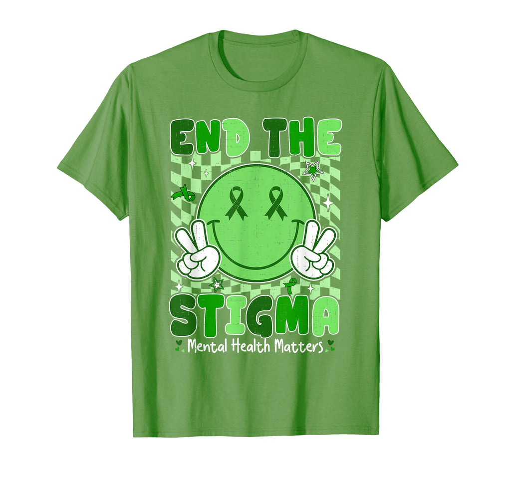 Mental Health Matters Awareness End T-Shirt - Fun Novelty Design Unisex - T-Shirt, Sweatshirt, Hoodie