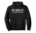 Mom Life Is Not Weak Funny Motherhood Hoodie - Aesthetic Graphic Men Women - T-Shirt, Sweatshirt, Hoodie