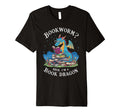 Librarian Gothic Bruh Book Dragon T-Shirt - Graphic Print Men Women - T-Shirt, Sweatshirt, Hoodie
