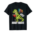 Book Dragon Read Owl Books Bookworm T-Shirt - Custom Art Print Unisex - T-Shirt, Sweatshirt, Hoodie