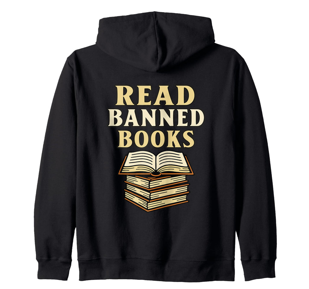 Anti Censorship Literature Book Sweatshirt - Streetwear Style Men Women - T-Shirt, Sweatshirt, Hoodie