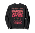 Bibliophile Romance Book Genre Sweatshirt - Custom Art Print Unisex - T-Shirt, Sweatshirt, Hoodie