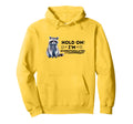 Raccoon Hold Im Overstimulated Hoodie - Aesthetic Graphic Men Women - T-Shirt, Sweatshirt, Hoodie