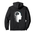 Glitch Pointillism Art Overthinker Hoodie - Fun Novelty Design Unisex - T-Shirt, Sweatshirt, Hoodie
