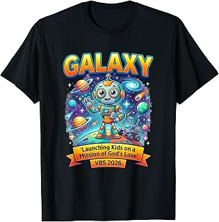 VBS 2026 Christian Space Adventure Galaxy Weekend T-Shirt Unisex T-shirt, Sweatshirt, Hoodie, Long Sleeve Tee - T-Shirt, Sweatshirt, Hoodie