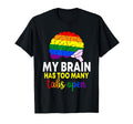 Rainbow Brain Neurodiversity My T-Shirt - Casual Everyday Wear Unisex - T-Shirt, Sweatshirt, Hoodie