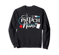 Psych Nurse Psychology Nursing Sweatshirt - Graphic Print Men Women - T-Shirt, Sweatshirt, Hoodie
