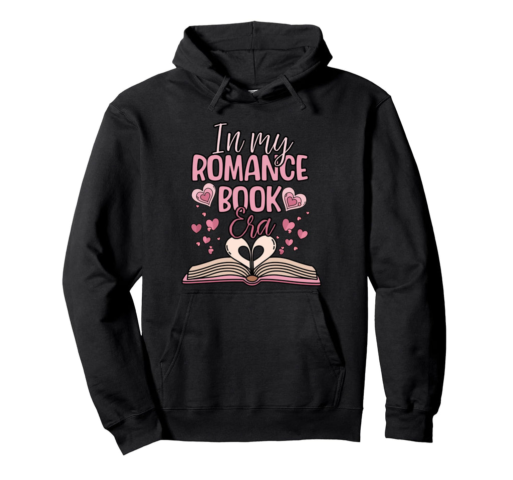 My Romance Book Era Book Lover Hoodie - Minimalist Print for Adults - T-Shirt, Sweatshirt, Hoodie