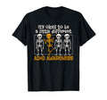 Halloween Skeleton Adhd Awareness T-Shirt - Streetwear Style Men Women - T-Shirt, Sweatshirt, Hoodie