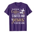 Give Me Coffee To Get Me Started T-Shirt - Fun Novelty Design Men Women - T-Shirt, Sweatshirt, Hoodie