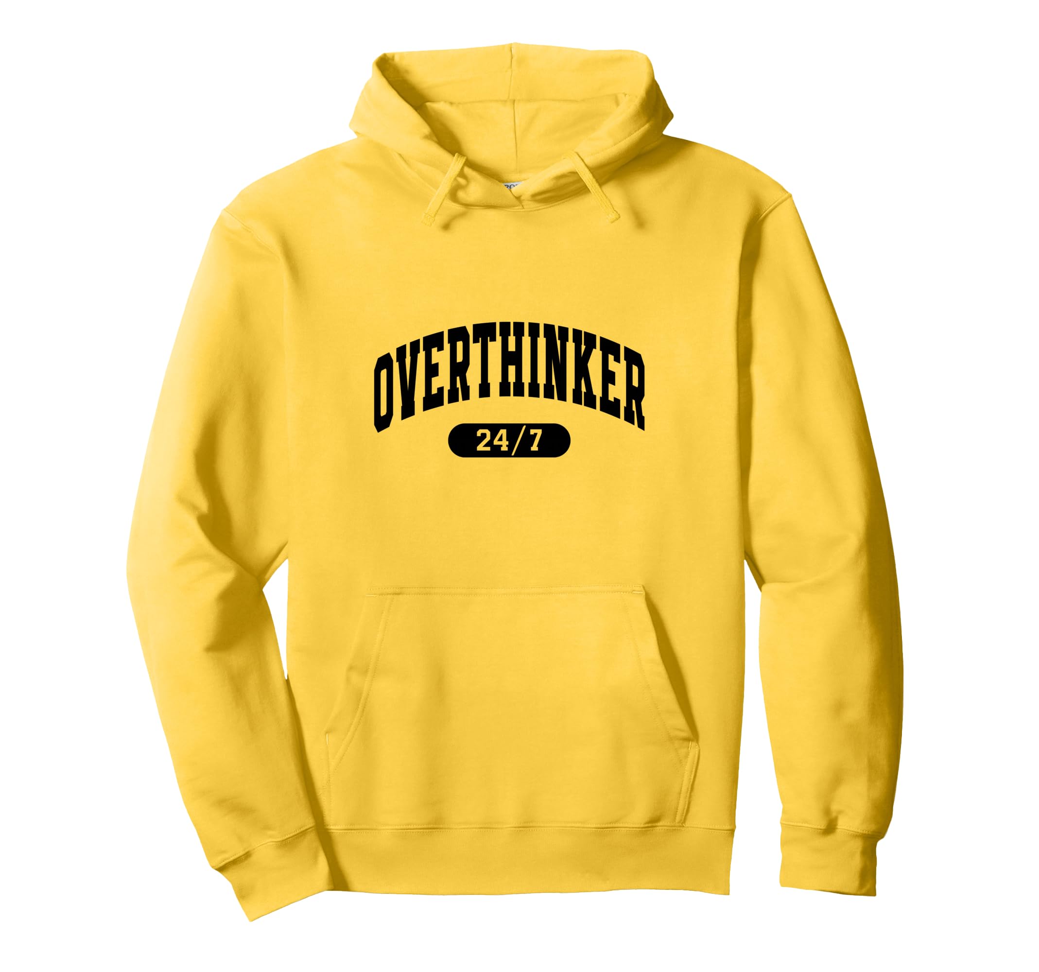 Overthinker Overanalyzed Overthinking Hoodie - Novelty Apparel Men Women - T-Shirt, Sweatshirt, Hoodie